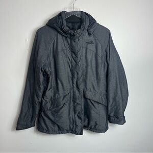 North Face Womens Hype Vent Jacket Zipper + Snaps Water Resistant Medium